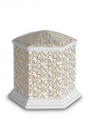 Funeral urn porcelain