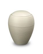 Ceramic cremation urn