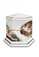 Funeral urn porcelain