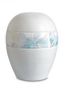 Funeral urn porcelain