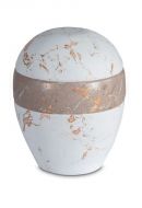 Funeral urn porcelain