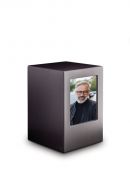 Black  photo frame urn box MDF in several dimensions