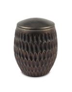 Ceramic cremation urn