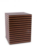 Wooden funeral urn (multilaminar)