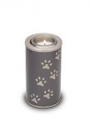 Pet candle holder urn