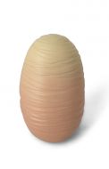 Handmade ceramic funeral urn 'Butterfly'