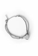 Cremation ash bracelet