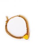 Cremation ash bracelet
