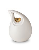 Ceramic cremation urn