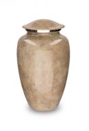 Brass funeral urn cremation ashes