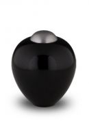 Brass keepsake funeral urn heart