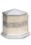 Funeral urn porcelain