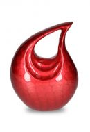 Brass funeral urn cremation ashes