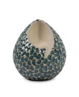 Ceramic cremation urn