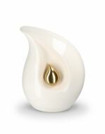 Ceramic cremation urn