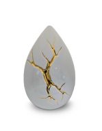 Ceramic cremation urn