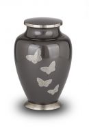 Brass funeral urn cremation ashes