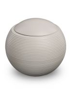 Ceramic cremation urn