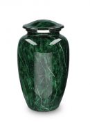 Brass funeral urn cremation ashes